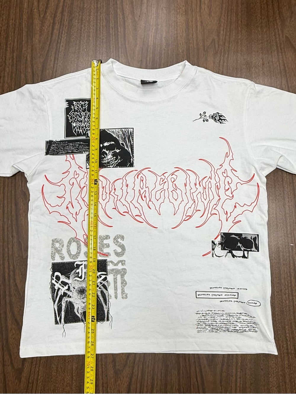 Civil Regime “It’s Our Time” White Short Sleeve Mens T-Shirt Size Medium Rare! - Picture 9 of 10